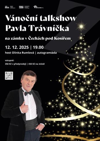 Vánoční talkshow Pavla Trávníčka